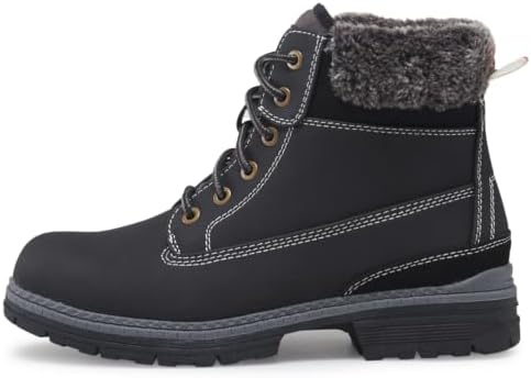 COTTIMO Womens Snow Hiking Winter Boots Casual Fur Lined Fashion Boots