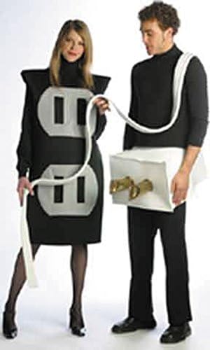 Rasta Imposta Plug and Socket Couples Costume Packaged Together