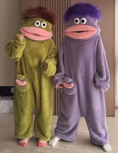 Big Mouth Monster Onesie Halloween Christmas Costume (not include shoes )