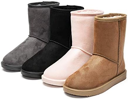 DKSUKO Women's Classic Waterproof Snow Boots Winter Boots