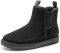 Bruno Marc Men's FuzzyGo Winter Chelsea Boots