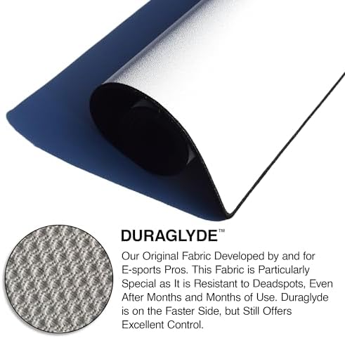 MPCO. Lake Hamana Gaming Desk Pad, 36" x 17" Duraglyde Fabric Desk Mat