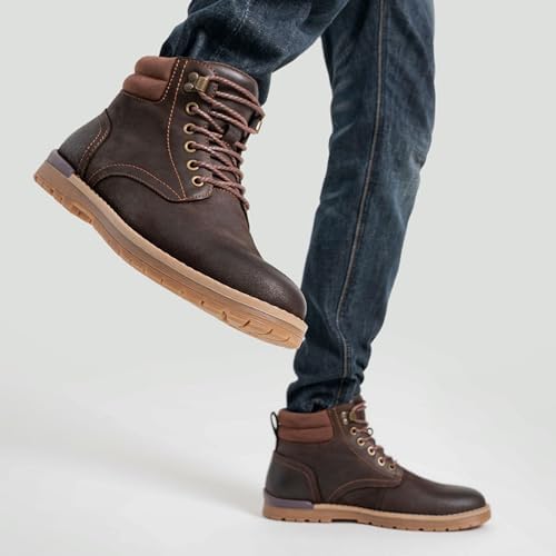 Vostey Men's Hiking Boots Waterproof Casual Chukka Boots for Men