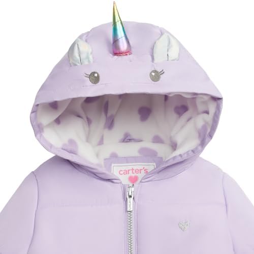 Carter's Girls' Toddler Heavyweight 2-Piece Skisuit Snowsuit
