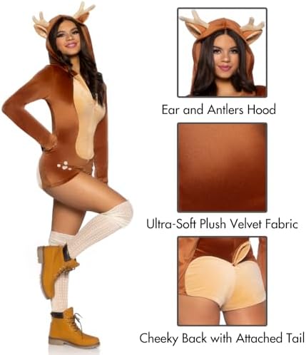Leg Avenue Women's Assorted Cuddly Animal Costumes