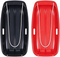 35in Snow Sled - PPB+TPE Toboggan with Rope & Handles