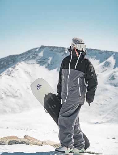 GSOU SNOW Mens Womens Snow Pants Baggy Snowboard Ski Pants 15K Waterproof