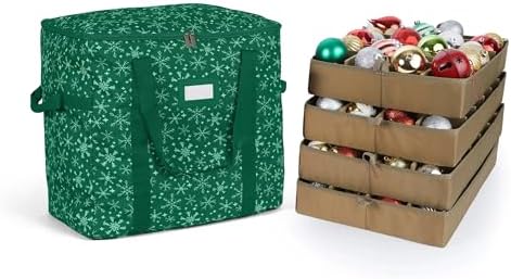Covermates Adjustable Ornament Storage Bag, 19.25" W x 13" D x 18.5" H