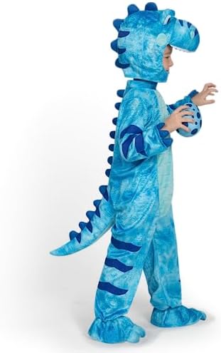 Spooktacular Creations Halloween Dinosaur Costume Kids, T.rex Costume Toddler with Egg for Baby Child Halloween Dressup Party