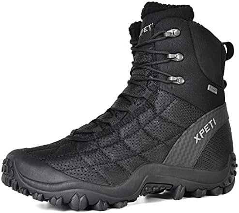 XPETI Men’s Crest Thermo High-Top Winter Hiking Boots Waterproof Insulated
