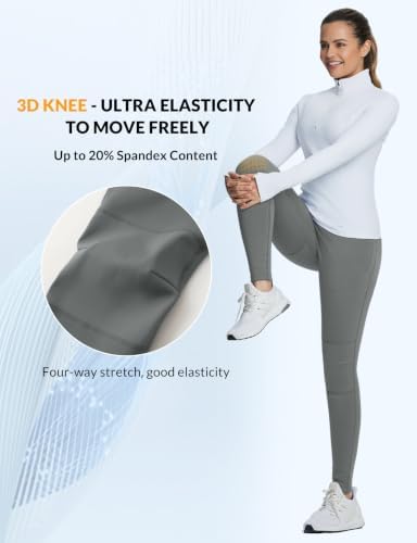 baleaf Women's Ski Pants Thicker Fleece Line Winter Snow Leggings
