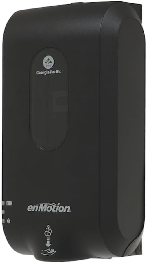 GP enMotion Gen2 Automated Touchless Soap & Sanitizer Dispenser, Black 52057
