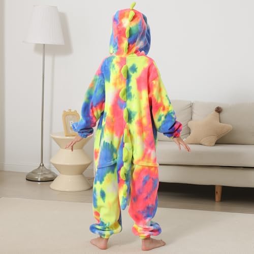 One Piece Pajamas Animal Kids Onesie, Animal Pajamas Halloween Cosplay Costume for Girls Boys