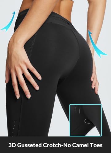 baleaf Women's Fleece Lined Leggings Tights Water Resistant Hiking Pants