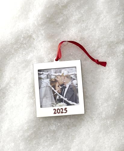 Lenox 2025 Christmas Picture Frame Hanging Ornament