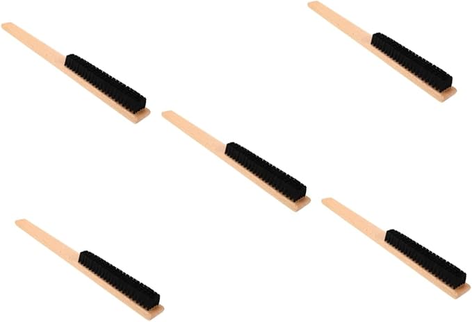 5pcs Bristle Coat Cleaning Brush Versatile Hat and Clothes Lint Removing Tool for Use for Daily Maintenance and Gentle Cleaning of Fabrics