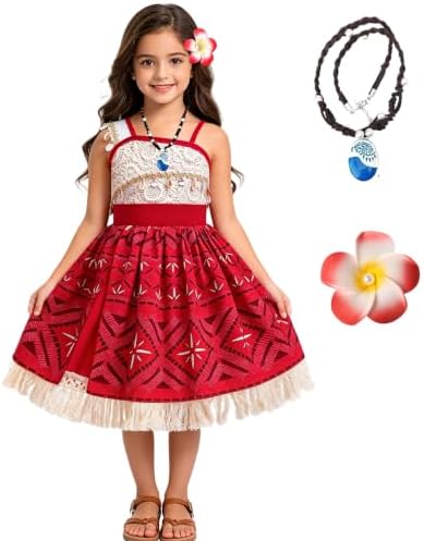VORLITS Princess Costume for Girls Kids Halloween Costume Dress Up 3-9Y