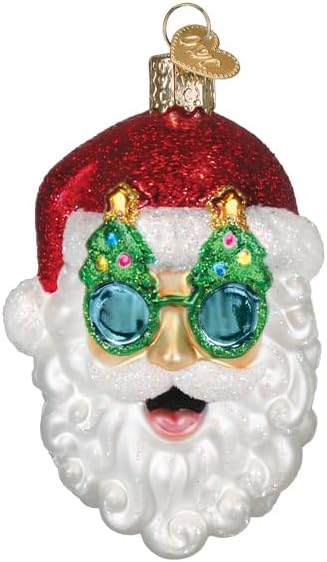 Old World Christmas Christmas Tree Shades Santa Tree Ornament
