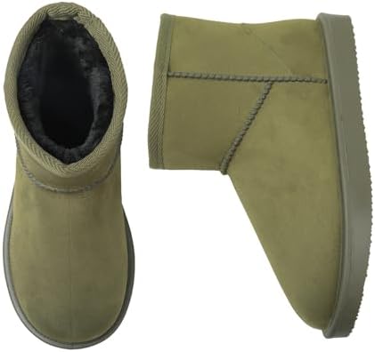 DKSUKO Women's Classic Waterproof Snow Boots Winter Boots