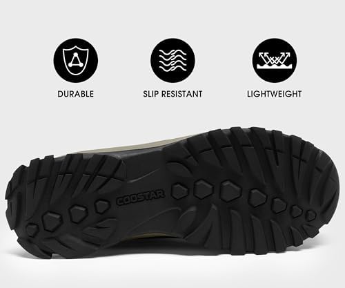 Coostar Winter Boots for Men Insulated Waterproof Snow Boots Cold Weather