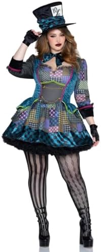 Leg Avenue Charming Mad Hatter Costume Plus Size