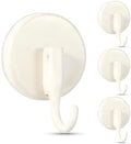 OUTXE Wreath Hanger for Front Door, Upgraded Suction Cup Reef Hook