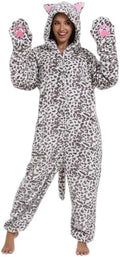 Adult Onesie Pajamas Animal One Piece Costume Halloween Cosplay for Women Men