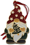 Wallace 2024 Gold-Plated Enamel Wonders of Christmas Ornament - 15th Edition Cardinal Holiday Collectible with Gift Box and Velvet Pouch