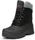 NORTIV 8 Men's Insulated Waterproof Winter Snow Boots TERREY