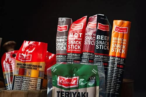 Jerky.com 52pc Meat Sticks Beef Jerky Variety Pack - Jerky Gifts for Men