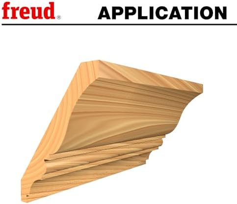 Freud 99-415: 1-3/8" (dia.) Wide Crown Molding System with 1/2" shank, lower profile #2