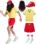 qnprt Couple Costume for Men Adult 2026, Running Outfit Shirt Shorts Set