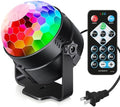Luditek Sound Activated Party Lights with Remote DJ Lighting, Disco Ball Strobe Stage Light for Home Room Dance Parties Birthday Karaoke Stocking Stuffers New Years Eve Halloween Christmas Decorations