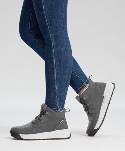 AIRHAS Women's Winter Warm Snow Boots for Women Comfortable Water-Resistant Womens Ankle Boots Fashion Booties