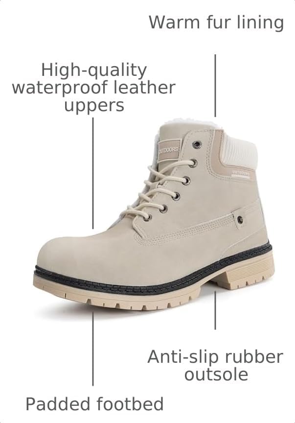 Eagsouni Mens Womens Winter Snow Boots