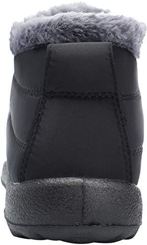 JOINFREE Winter Snow Boots for Women Men Anti-Skid House Shoes Ankle Boots Indoor Outdoor