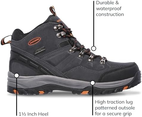 Skechers Men's Relment-Pelmo Hiking Boot