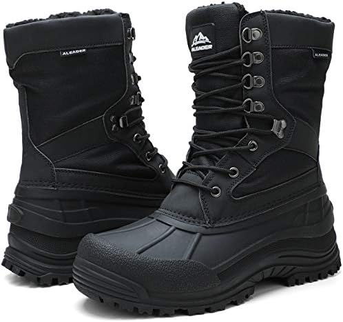 ALEADER Men's Waterproof Winter Snow Boots Thinsulate