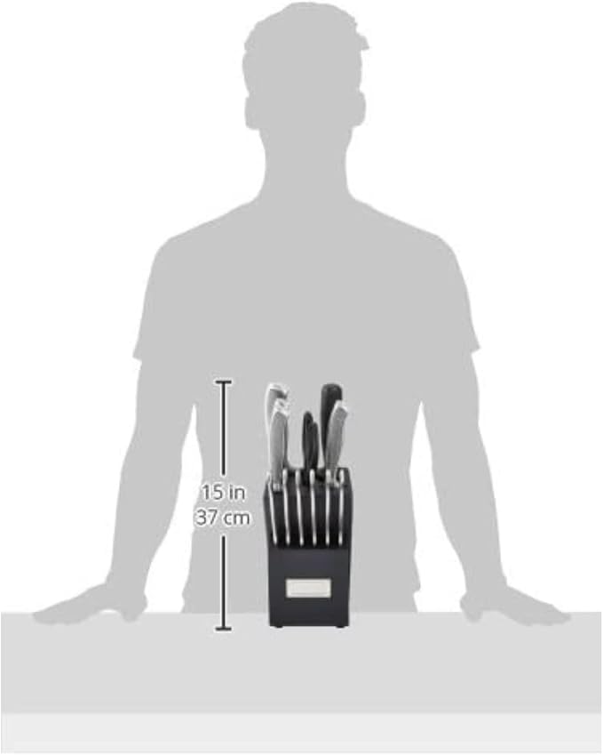 Cuisinart C77SS-13P 13-pc. Graphix Collection Block Set, Stainless Steel