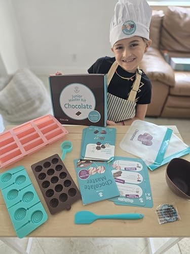 Tovla Jr. Kids Chocolate Making Kit | Real Reusable Candy Tools | Ages 6-12