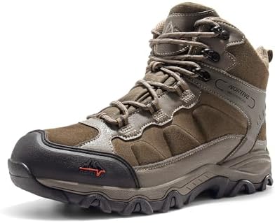 NORTIV 8 Men's Waterproof Lightweight Hiking Boots