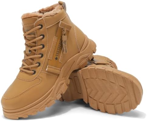 Womens Snow Boots Warm Winter Shoes Lace Up Ankle Booties