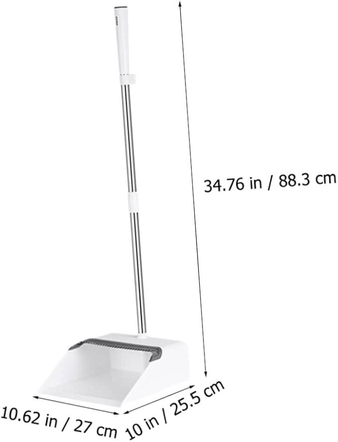 Ipetboom 1set Broom Dustpan Set Long Handle Broom Dustpan Floor Cleaning Tool Hair Cleaning Home Device