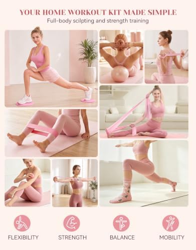 2026 Christmas Advent Calendar for Women, 24 Day Yoga Pilates Gift Set
