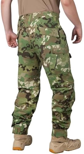 TRGPSG Men's Fleece Lined Hiking Pants Winter Tactical Pants