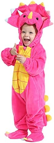 HSCTEK Baby Dinosaur Costume Newborn, Infant and Toddler Boys Girls 0-4T