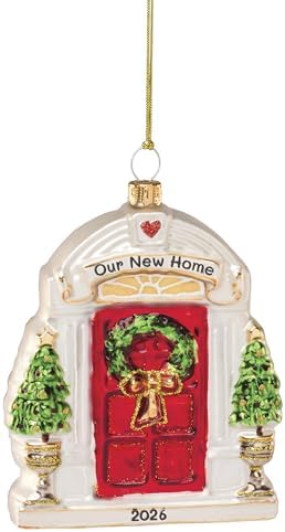Lenox 2026 Retro Blown Glass New Home Ornament