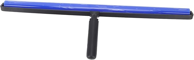 GOWENIC Static Dust Removal Roller, Sticky Blue Silicone Soft Cleaner Roller with Black Handle for Lint Pet Hair Lint Reusable Carpet Fabric (20 Inch)