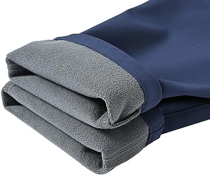MoFiz Boys Snow Ski Pants Fleece Waterproof Winter Outdoor Hiking Pants