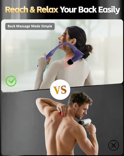 2-in-1 Detachable Muscle Massage Gun Deep Tissue with Extension Handle